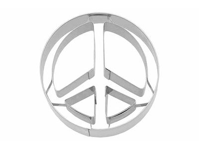 Koekjesvorm Peace 2,5x6xh6cm 