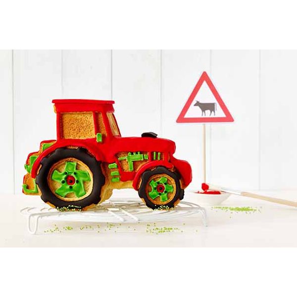 Bakvorm Kalle De Tractor 24,5x10xh16cm Silicone 