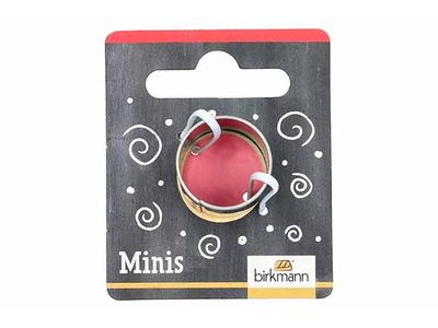 Mini Koekjesvorm Rond 2cm 