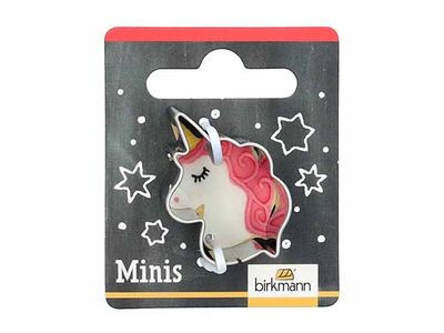 Mini Koekjesvorm Eenhoorn 3cm 