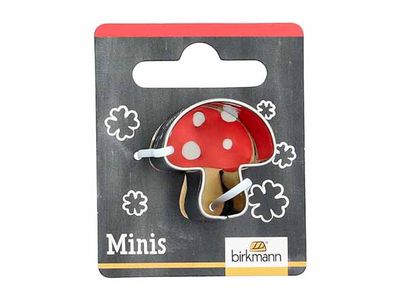 Mini Koekjesvorm Paddenstoel 2,7cm 