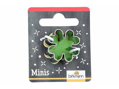 Mini Koekjesvorm Klaver 2,5cm 
