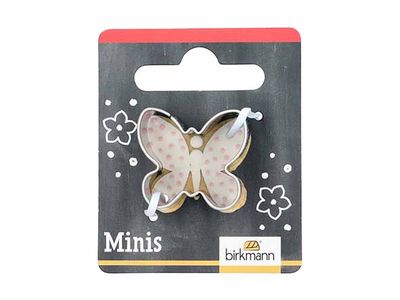 Mini Koekjesvorm Vlinder 2,6cm 