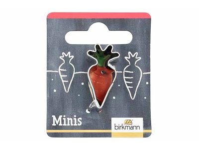 Mini Koekjesvorm Wortel 3cm 