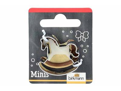 Mini Koekjesvorm Schommelpaard 3cm 