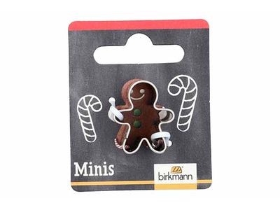 Mini Koekjesvorm Gingerbreadman 2,5cm 