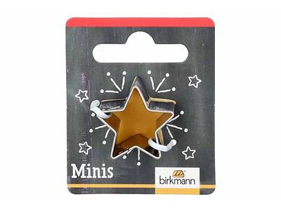 Mini Koekjesvorm Ster 2,5cm 