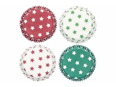 Muffinvorm Set100 Sterren D7xh3cm 