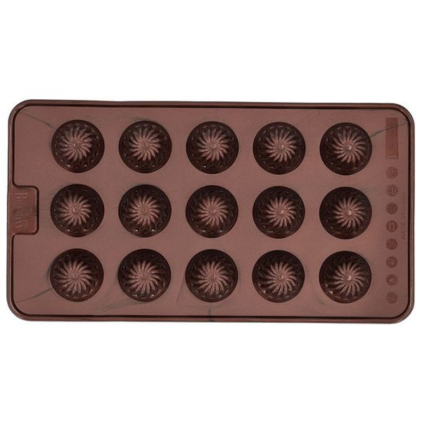 Chocolaterie Chocoladevorm Set2 Ring Cake - 15 Pralines Per Vorm 