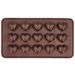 Chocolaterie Chocoladevorm Hearts Set2 15 Pralines Per Vorm 