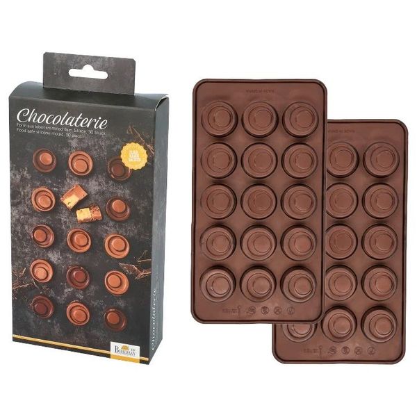 Chocolaterie Chocoladevorm Toffee Set2 15 Pralines Per Vorm 