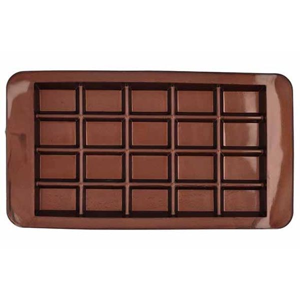 Chocolaterie Chocoladevorm Bar Set2 21,5x11,7xh1,5cm - 230g Reep 