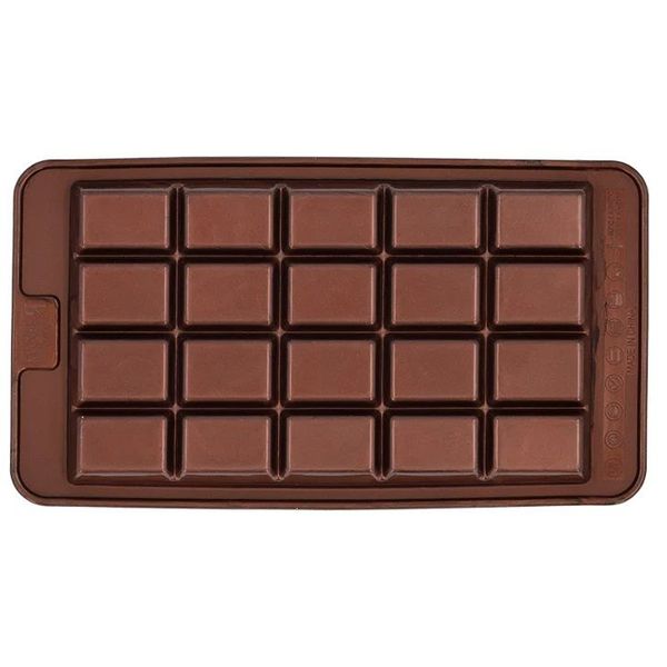 Chocolaterie Chocoladevorm Bar Set2 21,5x11,7xh1,5cm - 230g Reep 