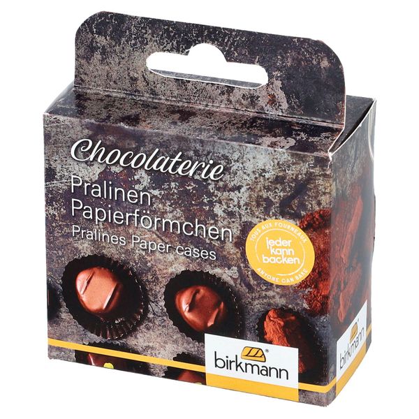 Chocolaterie Pralinevorm Papier Set150 D2,5xh1,7cm 