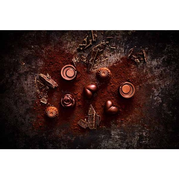 Chocolaterie Chocoladevorm Rose Set2 15 Pralines Per Vorm 