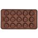 Chocolaterie Chocoladevorm Rose Set2 15 Pralines Per Vorm 