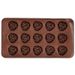 Chocolaterie Chocoladevorm Rose Set2 15 Pralines Per Vorm 