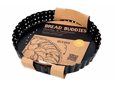 Bread Buddies Taart- En Quichevorm 20x20xh3cm Perf. Losse Bodem - Non-stic