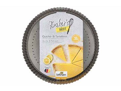 Bakers Best Taart- En Quichevorm 24x24xh3cm Perf. Losse Bodem - Non-stic
