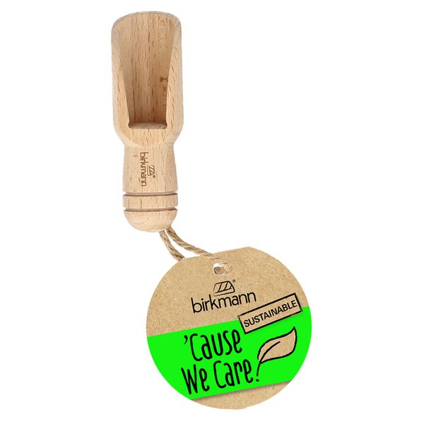 Cause We Care Mini Houten Lepel 8x2,5xh2,2cm Beuk 