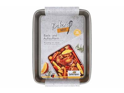 Bakers Best Braadslede 22x17xh4,5cm Non-stick