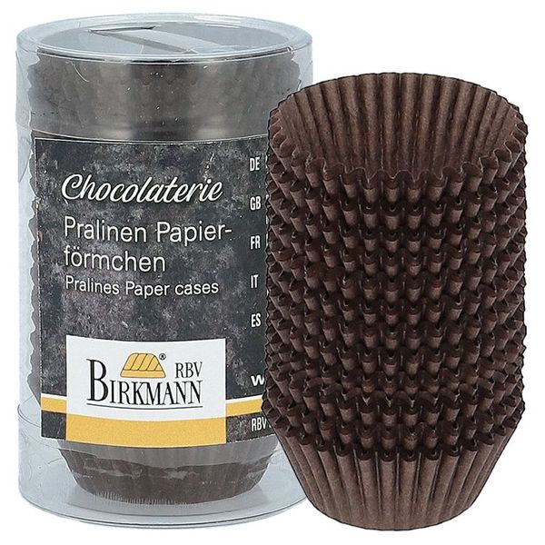 Chocolaterie Pralinevorm Papier Set200 D3,5xh1,9cm 