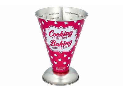 Colour Kitchen Maatbeker Cooking With Love Granita 11x11xh14,5cm