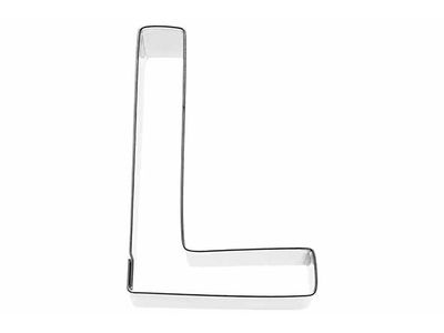 Koekjesvorm Letter L 6cm 