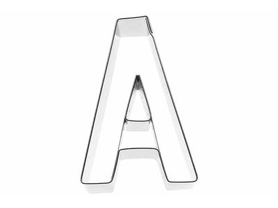 Koekjesvorm Letter A 6cm 