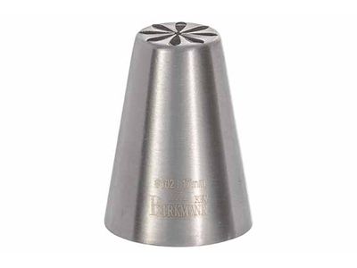 Spuitmondje Design Nr 102 D1,7cm Roestvrij Staal