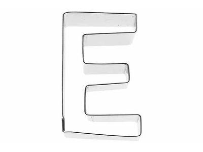Koekjesvorm Letter E 6cm 