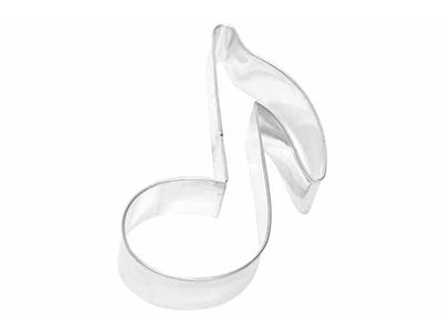 Koekjesvorm Muzieknoot 10cm - Blik 