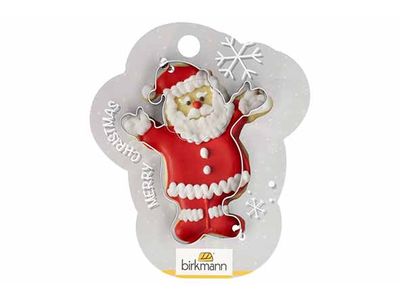 Koekjesvorm Kerstman 8,5cm Hangkaart