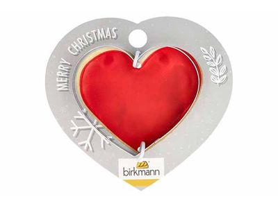 Koekjesvorm Hart 7cm Hangkaart