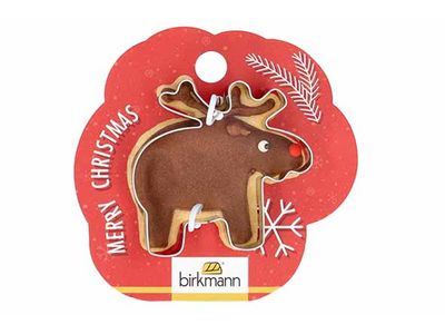 Koekjesvorm Eland 6cm Hangkaart