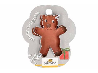 Koekjesvorm Knuffelbeer 5,2cm Hangkaart