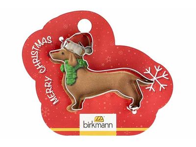 Koekjesvorm Kerst Tekkel 7cm Hangkaart