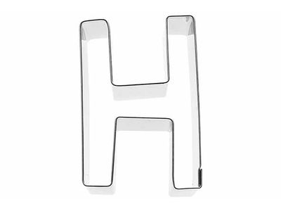 Koekjesvorm Letter H 6cm 