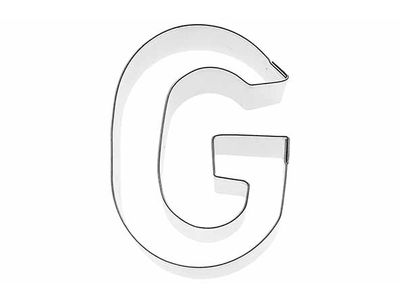 Koekjesvorm Letter G 6cm 