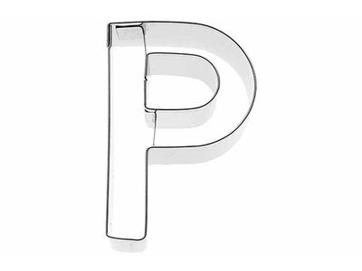 Koekjesvorm Letter P 6cm 