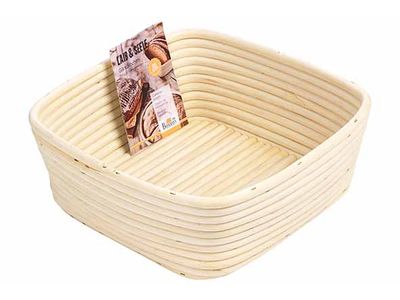 Laib & Seele Rijsmand 25x25xh9cm Vierkant