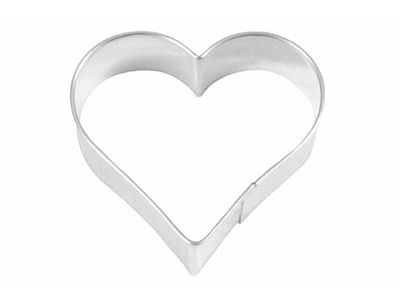 Koekjesvorm Hart 6,5cm - Blik 