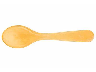 Lumispoon Lepel 12cm Licht Oranje Acryl