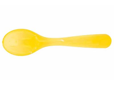Lumispoon Lepel 12cm Geel Acryl