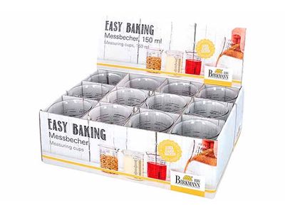 Easy Baking Maatbeker 150ml D6,5xh8,5cm In Display