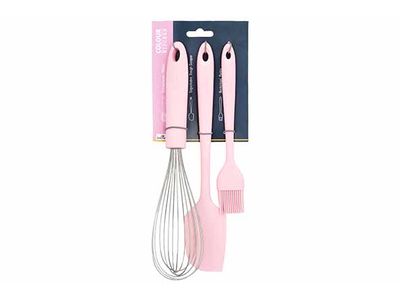 Colour Kitchen Bakset 3pcs Silk Rose 