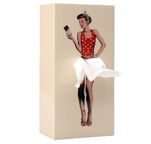 Tissue up Zakdoekendoos girl BEIGE  Spextrum