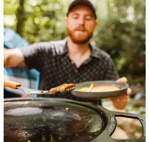 Ranger adapter + plancha uit rvs en gietijzer ø 36.1cm  Solo Stove