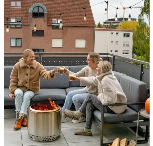 Bonfire vuurkorf met staander uit rvs ø 49.5cm  Solo Stove