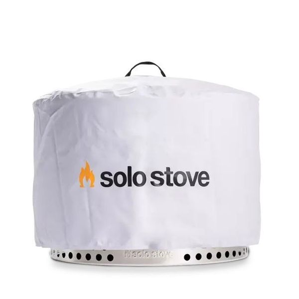 Solo Stove Yukon beschermhoes uit gecoat polyester wit